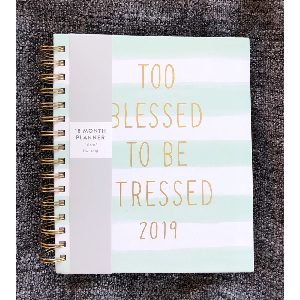 Mint & Striped Christian 2018-2019 Planner